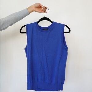 J. Crew Royal Blue Knit Top